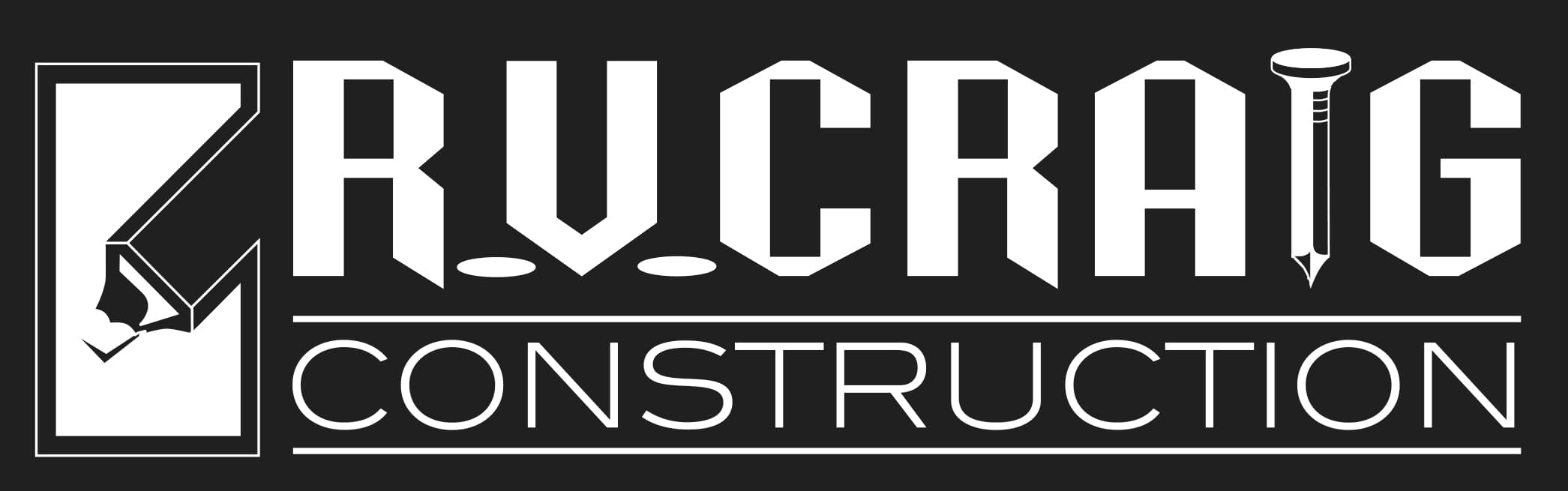 R.V. Craig Construction Logo Deck Builder Spokane